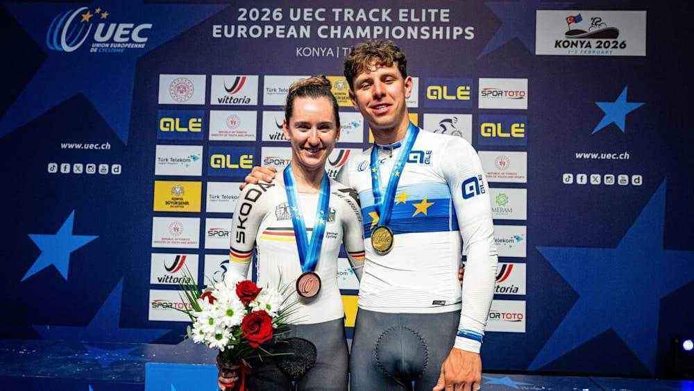 Teutenberg-duo brilliert: gold, silber und bronze für deutschland bei der bahn-em