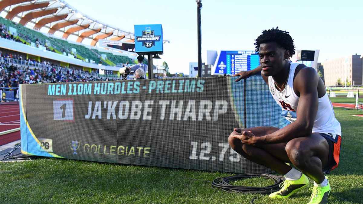 Tharp schockiert die welt: neuer weltrekord im hürdenlauf!