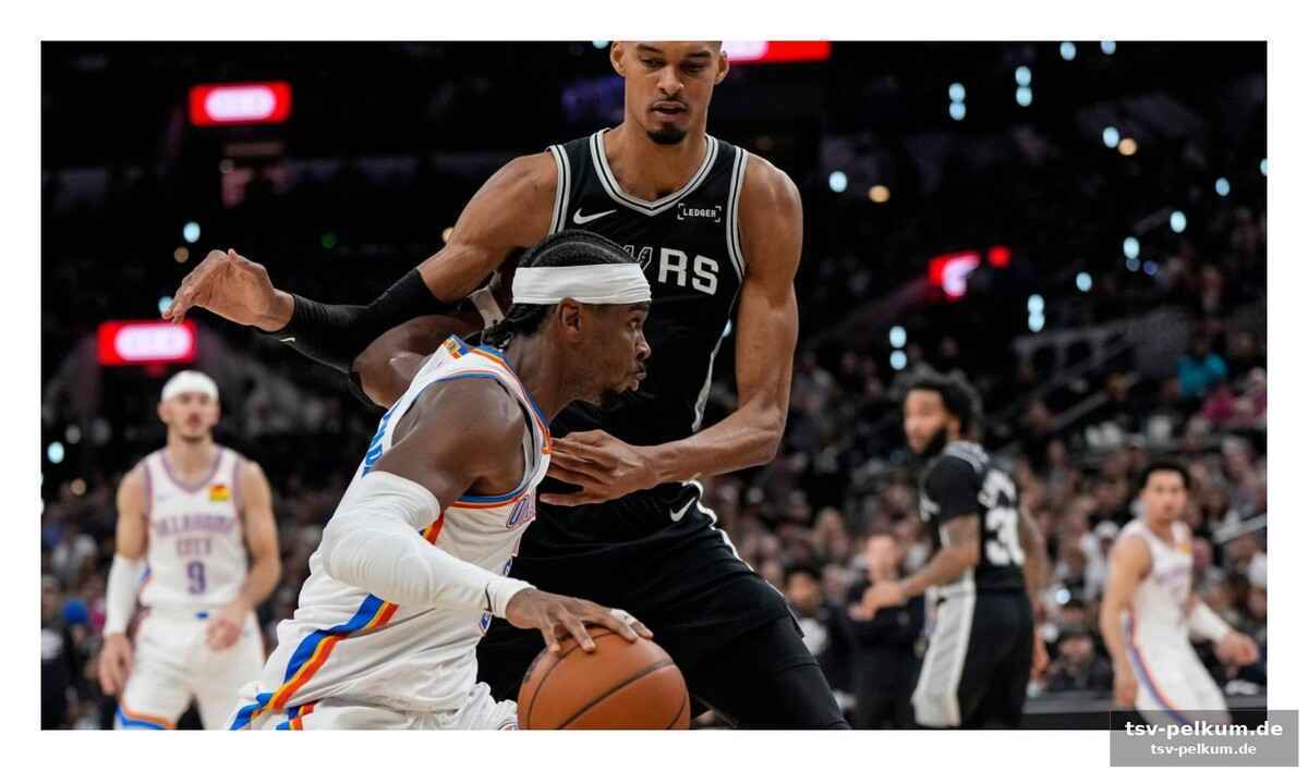 Die spurs setzen den thunder ein brutales urteil