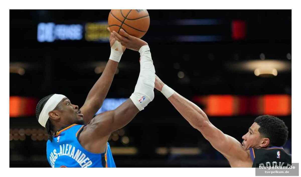 Verletzungspech bei den suns, gilgeous-alexander übernimmt