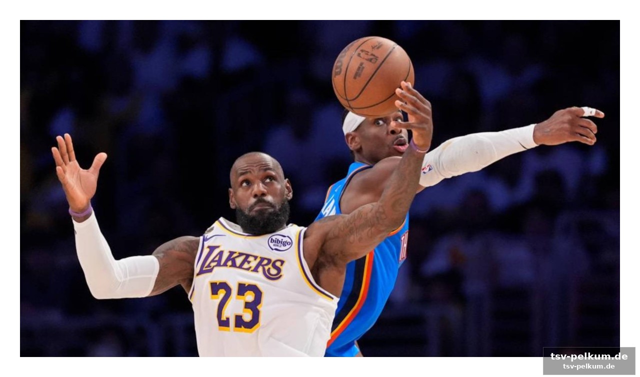 Die thunder rollen – die lakers krachen ab