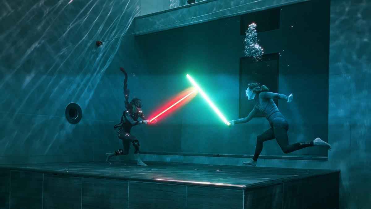 Tiefsee-duell: zecchini und bourdillon tanzen mit laserschwertern