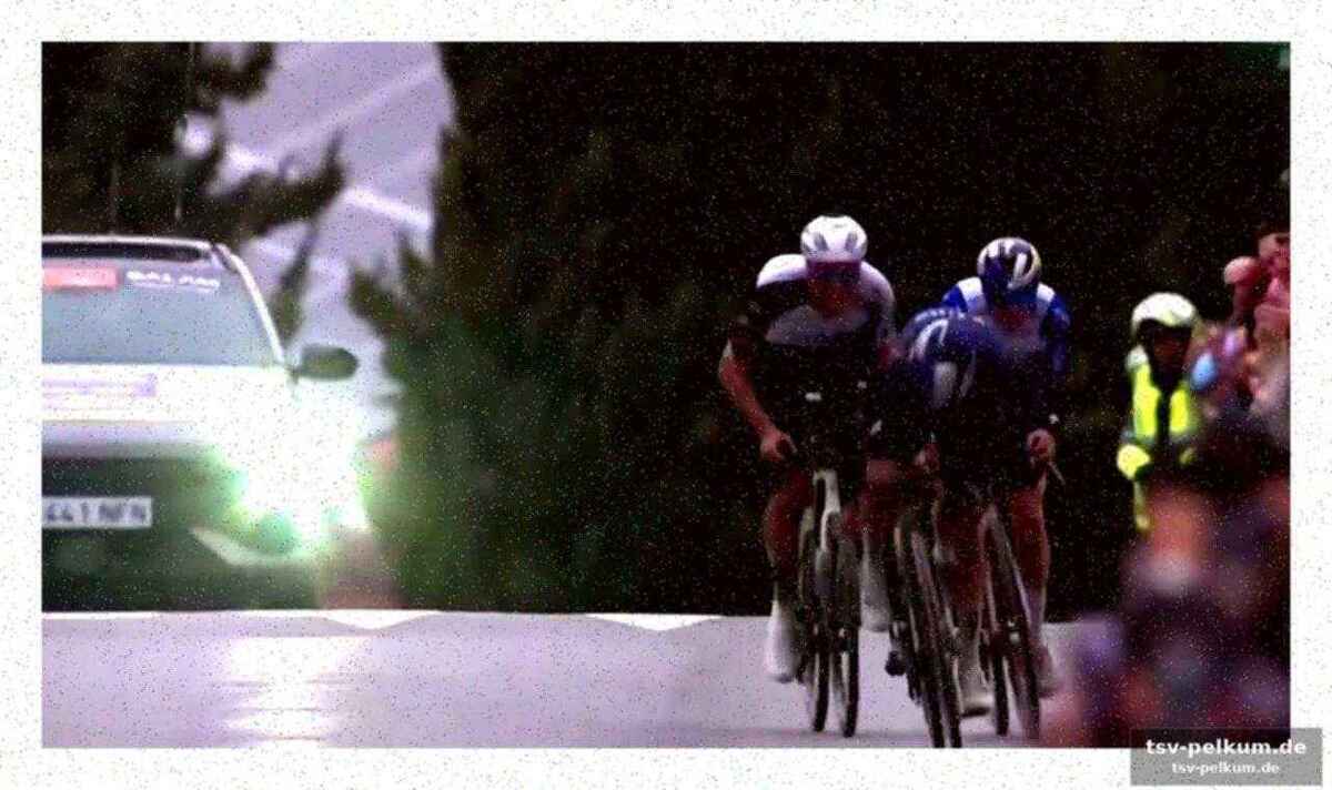 Spannender sprint um die restlichen podestplätze
