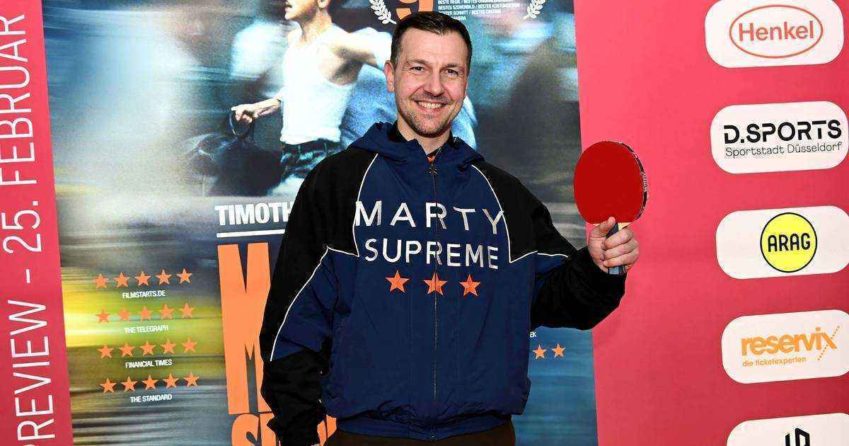 Timo boll verabschiedet sich mit augenzwinkern von hollywood