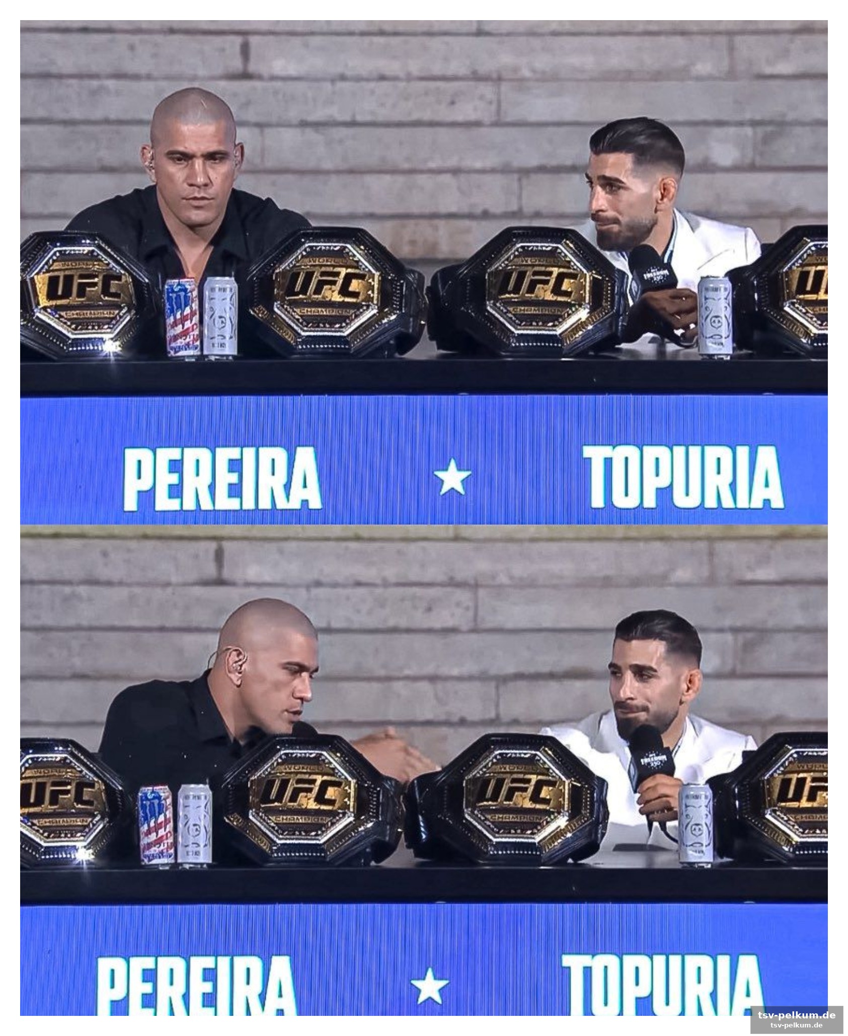 Der goat-diskurs: topuria huldigt pereira