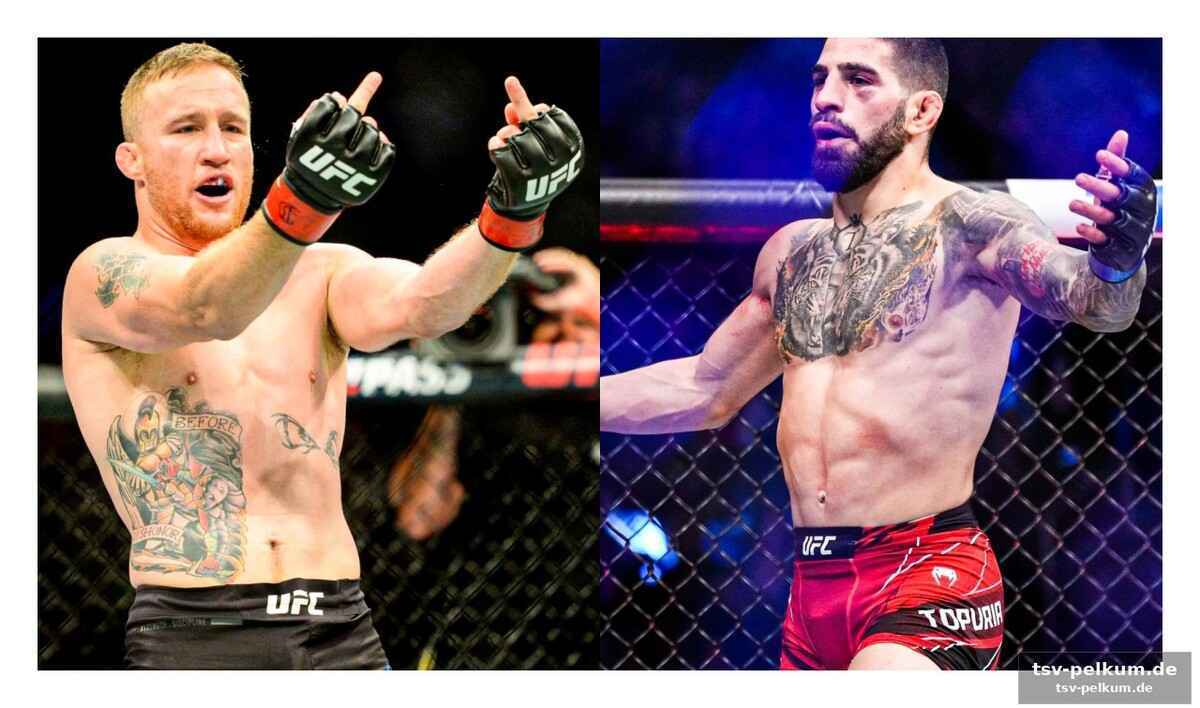 Gaethje will topuria eine 