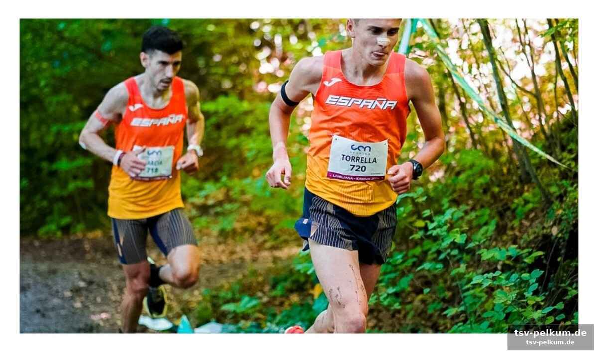 Ein junger spanier stürmt die europäische trailrunning-szene