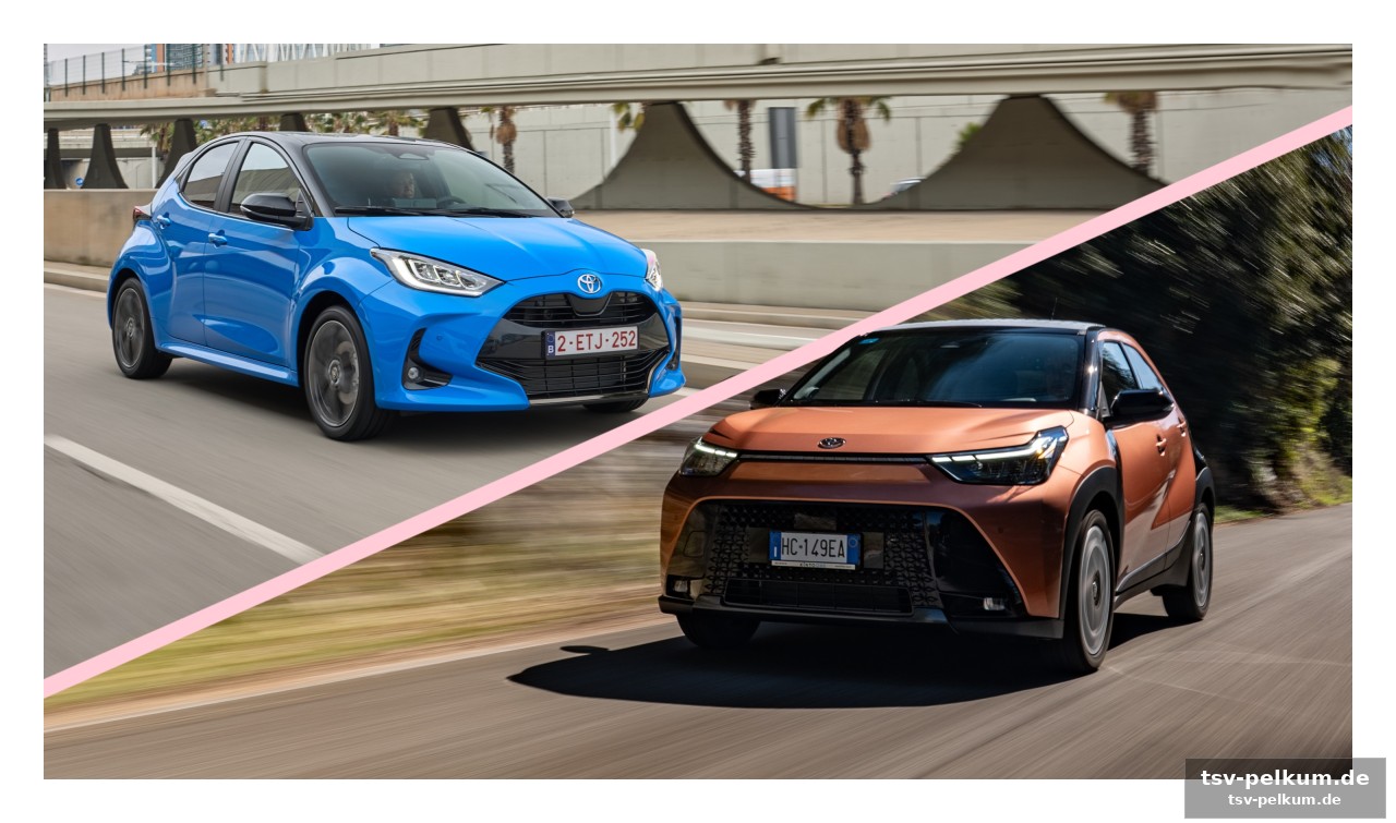 Aygo x hybrid vs. yaris: die entscheidenden unterschiede