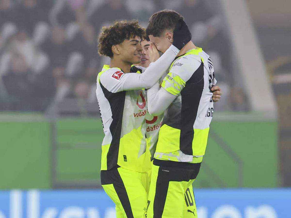 Tränen der freude: bvb-talent feiert bundesliga-debüt in wolfsburg