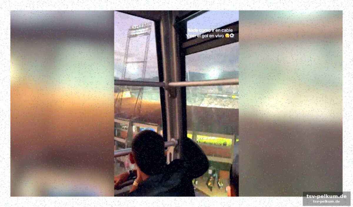 Wenn das stadion zur leinwand wird