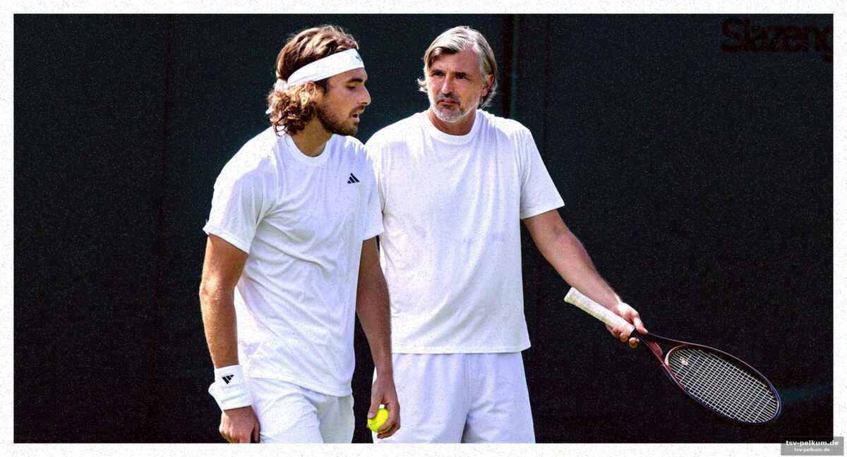 Ein kurzes, aber intensives kapitel: die trennung von tsitsipas und ivanisevic