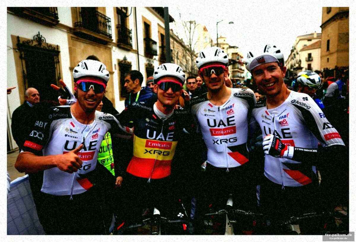 Del toro überrascht bei der uae tour