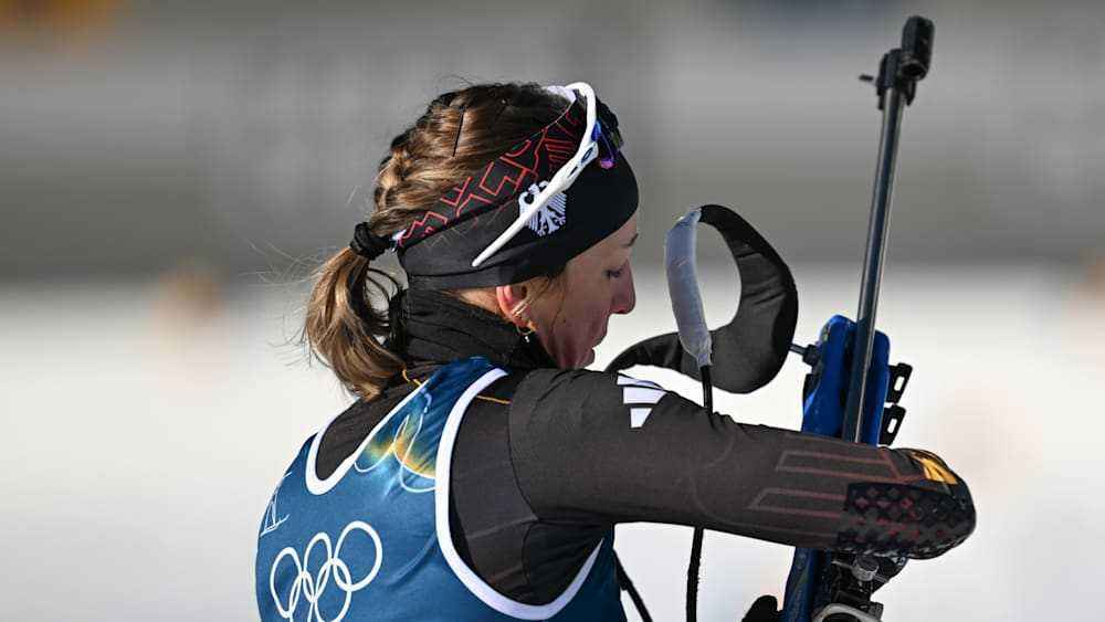 Überraschende wechsel im deutschen biathlon-team: voigt ersetzt preuß als schlussläuferin