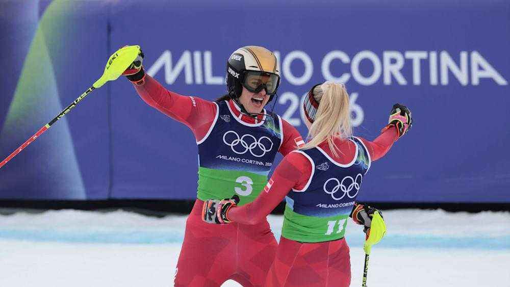 Überraschung bei team-kombi: shiffrin und johnson verpassen medaille