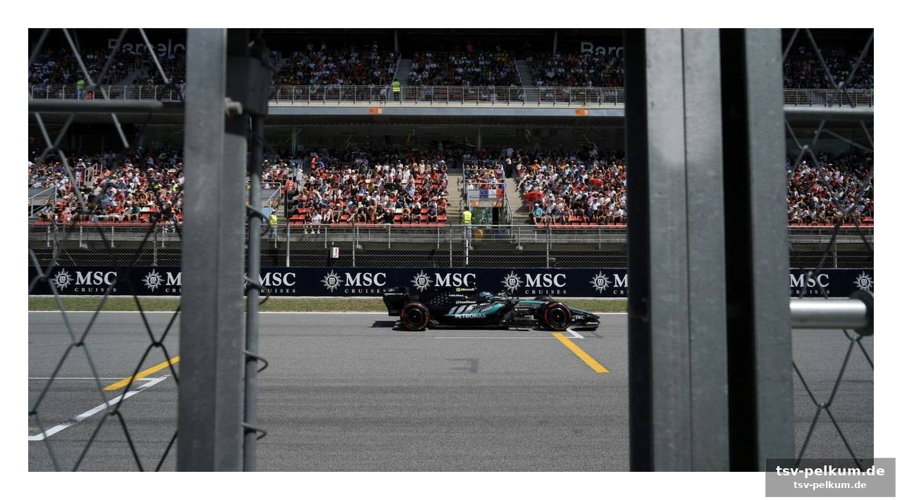Hamilton lauert knapp hinter russell