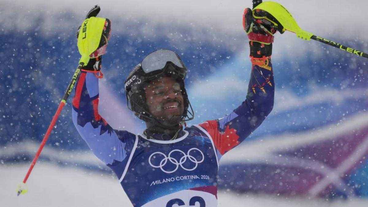 Überraschung in bormio: haitianischer skifahrer viano mischt im slalom mit