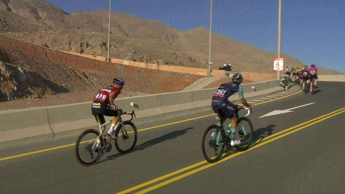 Überraschung in den bergen: tiberi übernimmt führung bei der uae tour