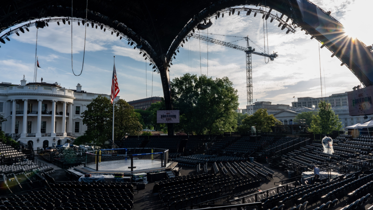 Ufc in der casa blanca: regenwetter-plan für spektakuläres event?