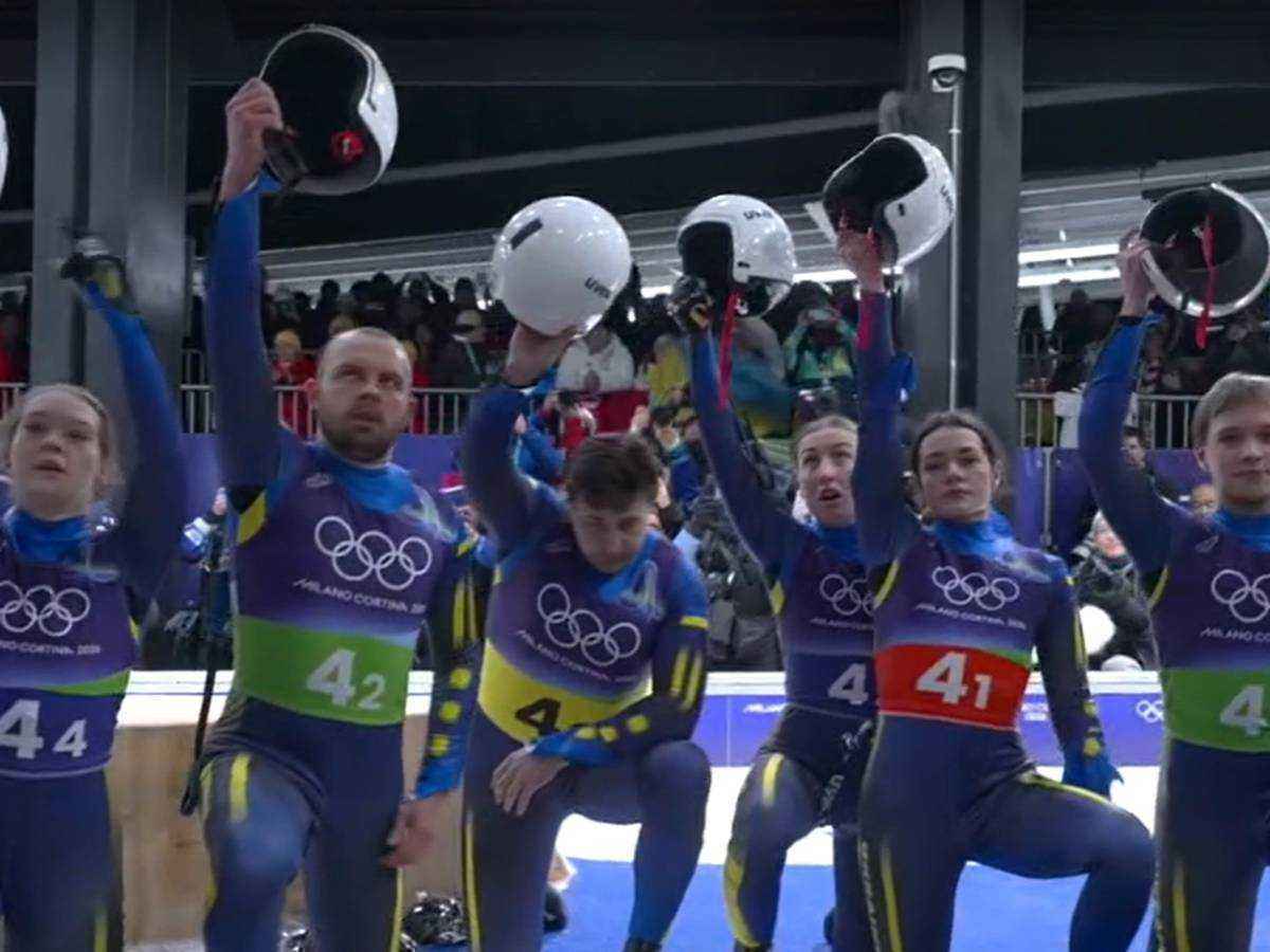 Ukrainisches rodelteam setzt zeichen der solidarität für disqualifizierten skeleton-fahrer