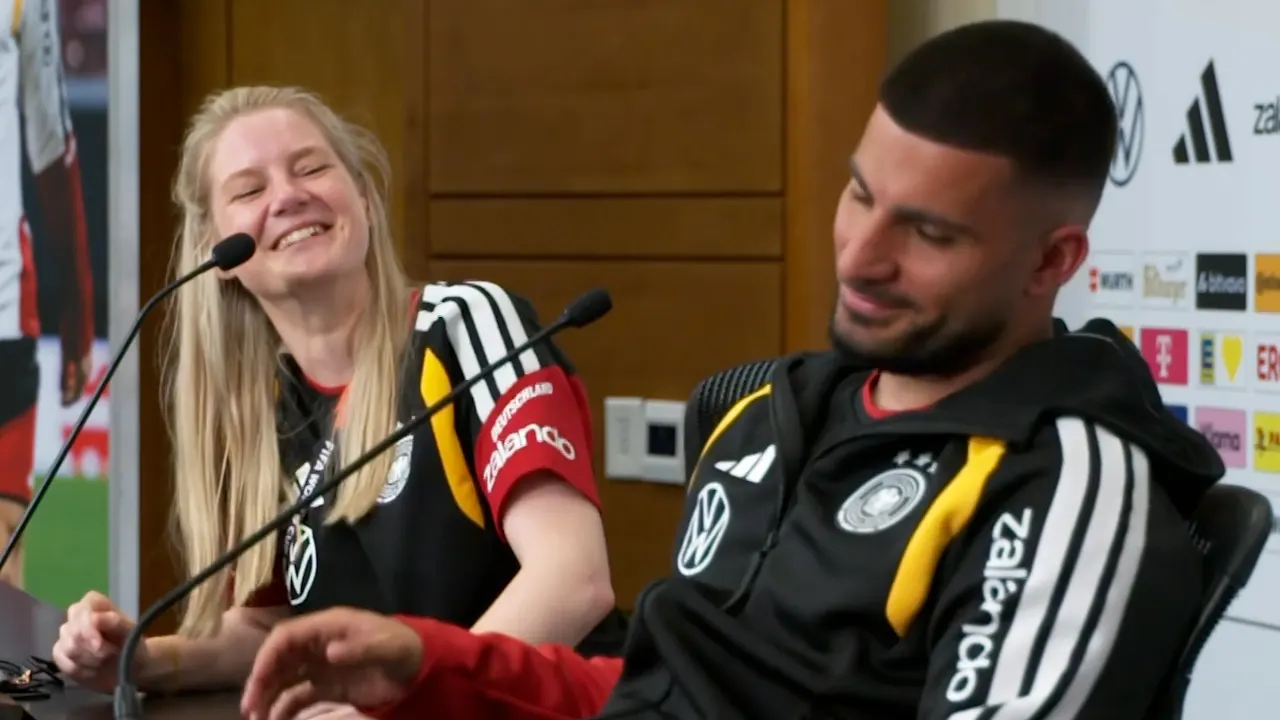 Undav-gate: dfb-sprecherin amüsiert nation!
