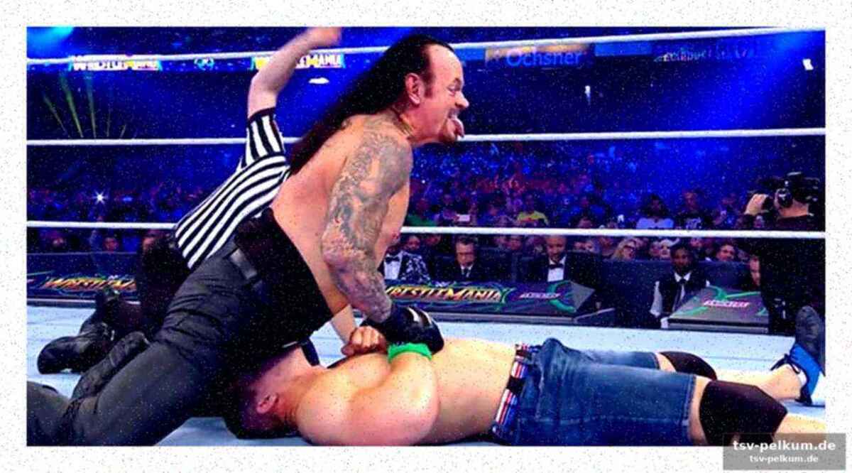 Der schock: elias statt undertaker im ring