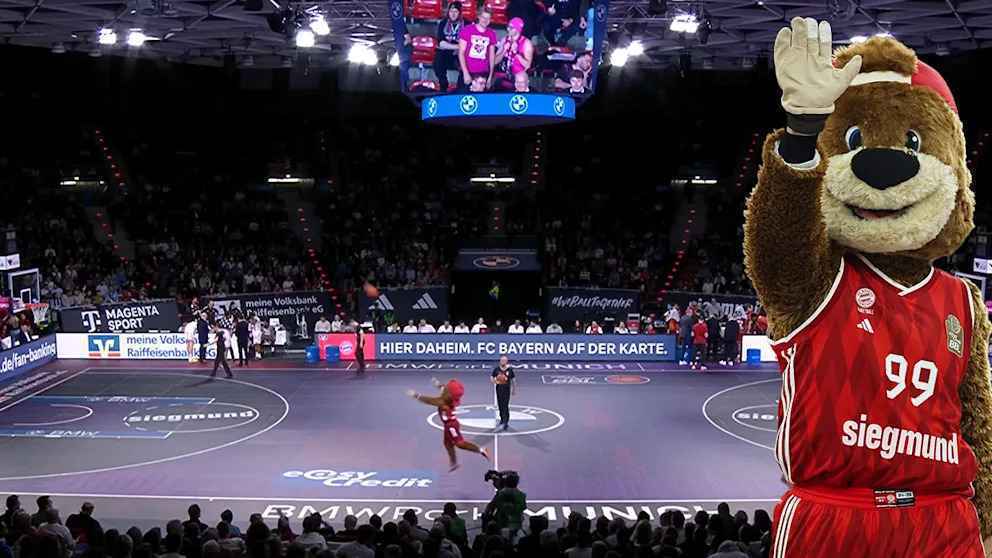 Unglaublich! Bayerischer Bär versenkt Dreier – Bayern-Stars sprachlos!