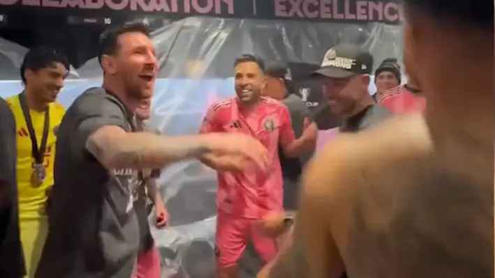 Unglaublich! Messi feiert MLS-Triumph mit wilder Kabinenparty!