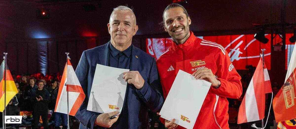 Union berlin hält kapitän fest: trimmel verlängert vertrag – live-unterschrift bei jubiläumsfeier!