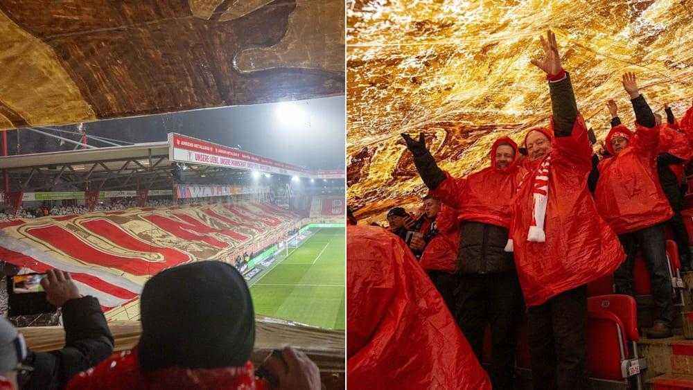 Union berlin: spektakuläre choreografie und drohende strafe des dfb