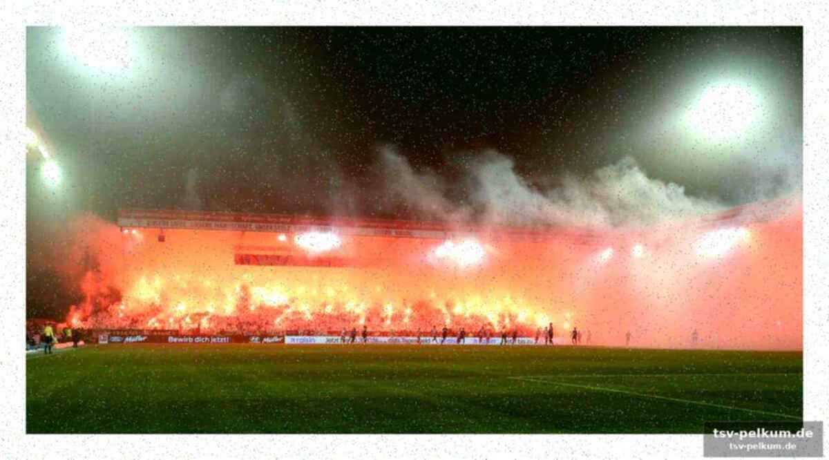 Feuerwerk im stadion: der preis der fan-euphorie