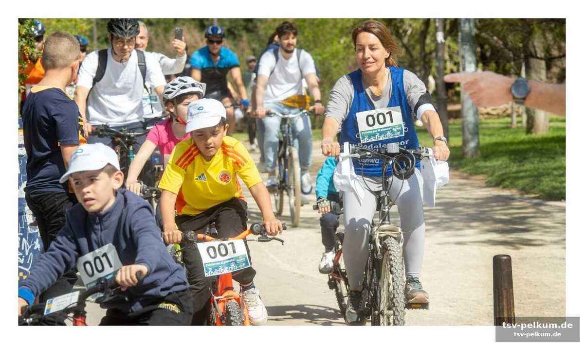 Ein fest für radfahrer, naturliebhaber und familien
