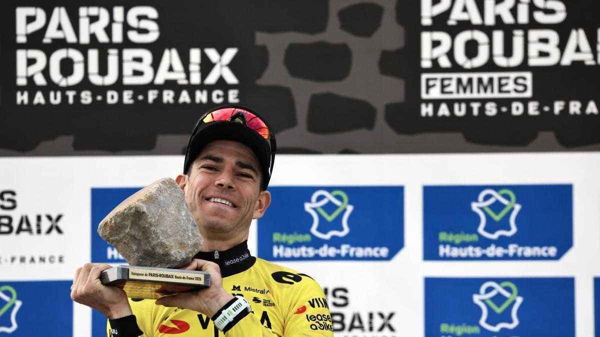 Van aert triumphiert bei paris-roubaix: ein ungewöhnliches geheimnis enthüllt!