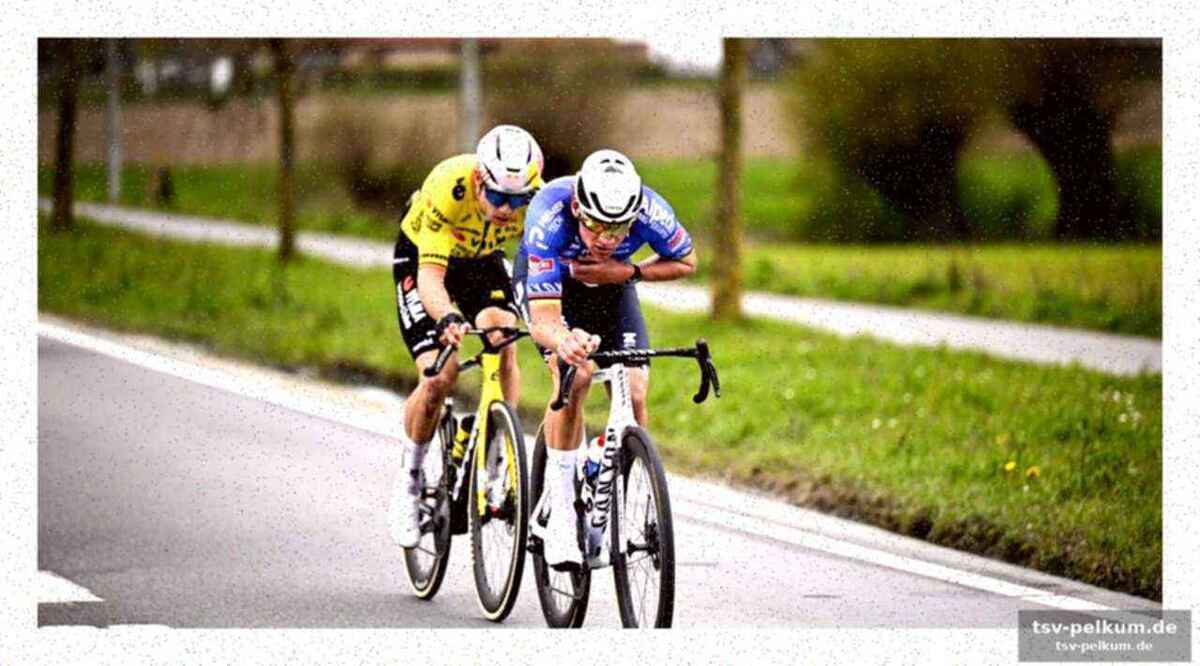 Der sprint, der van aerts rekord einfängt