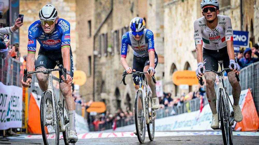 Van der poel zieht auf schotter den kopf aus der schlinge – tirreno-adriatico kocht vor