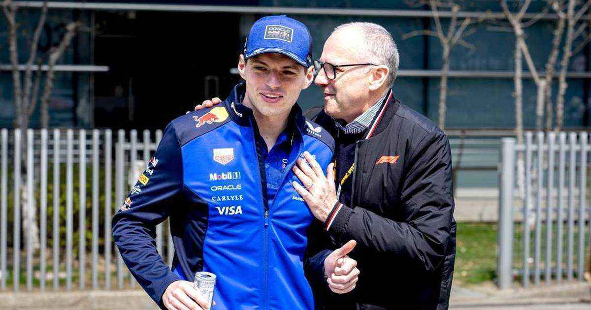 Verstappen-kritik: domenicali sucht den dialog mit dem weltmeister