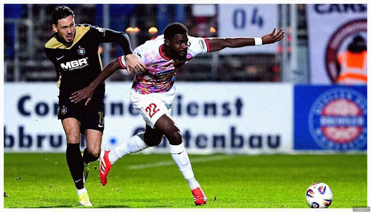 Spielverlauf: frühe führung und dann der einbruch