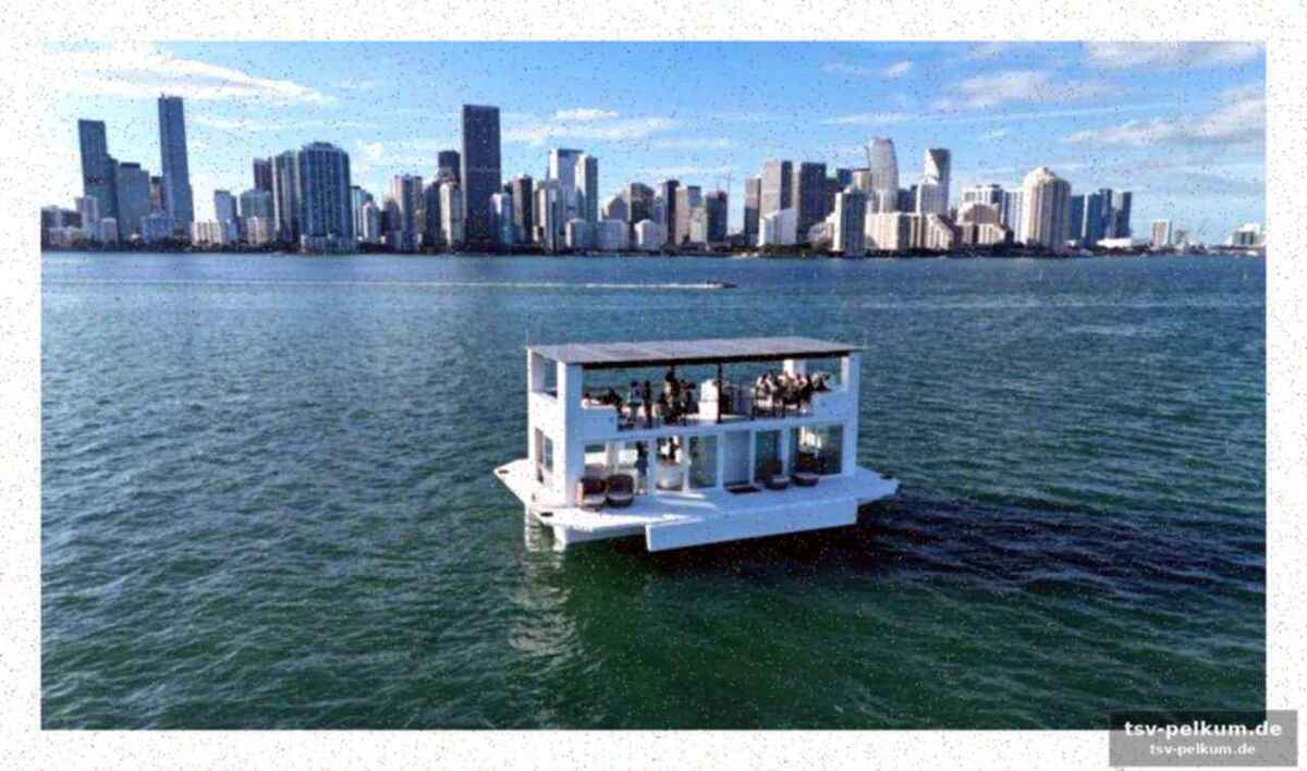 Modulare stadt auf dem wasser