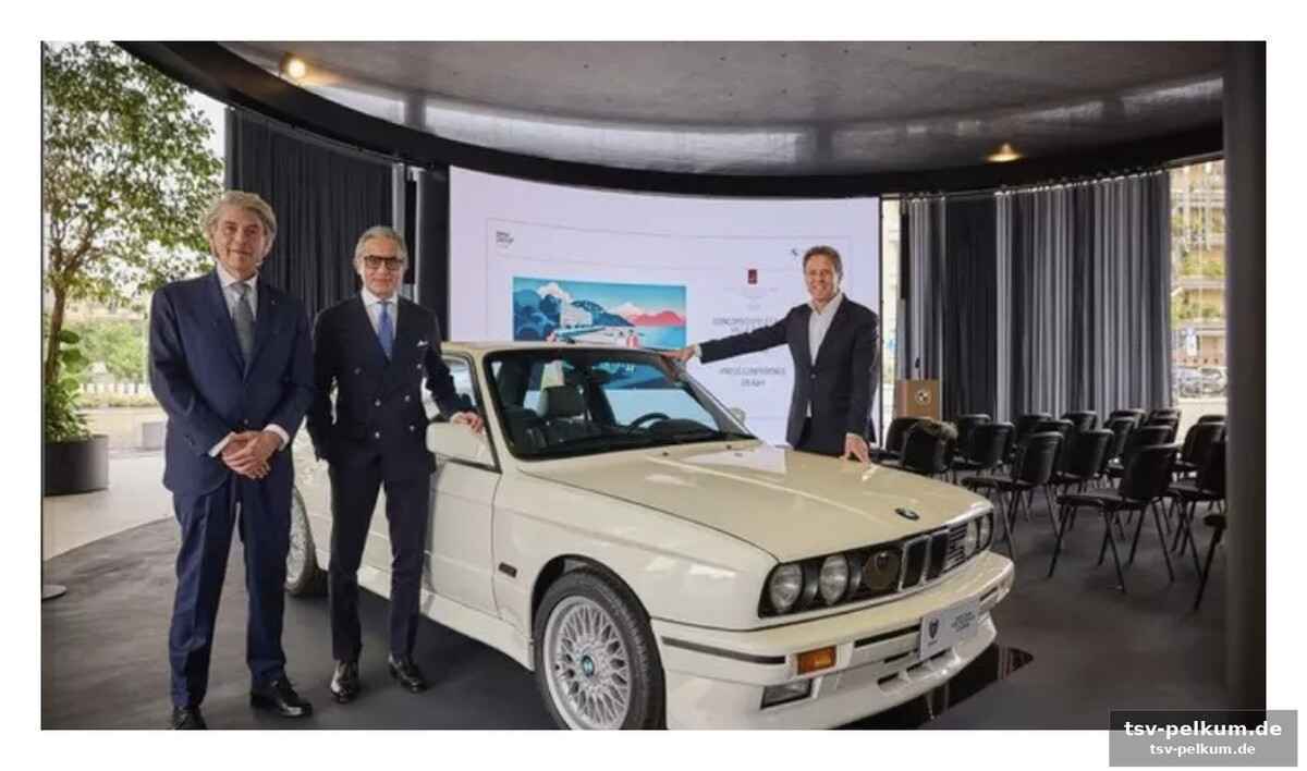 Bmw alpina wagt das erste öffentliche aufklatschen der champagner-korken