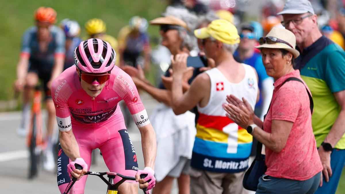 Vingegaard dominiert dolomiten-königsetappe – gall bleibt zweiter!