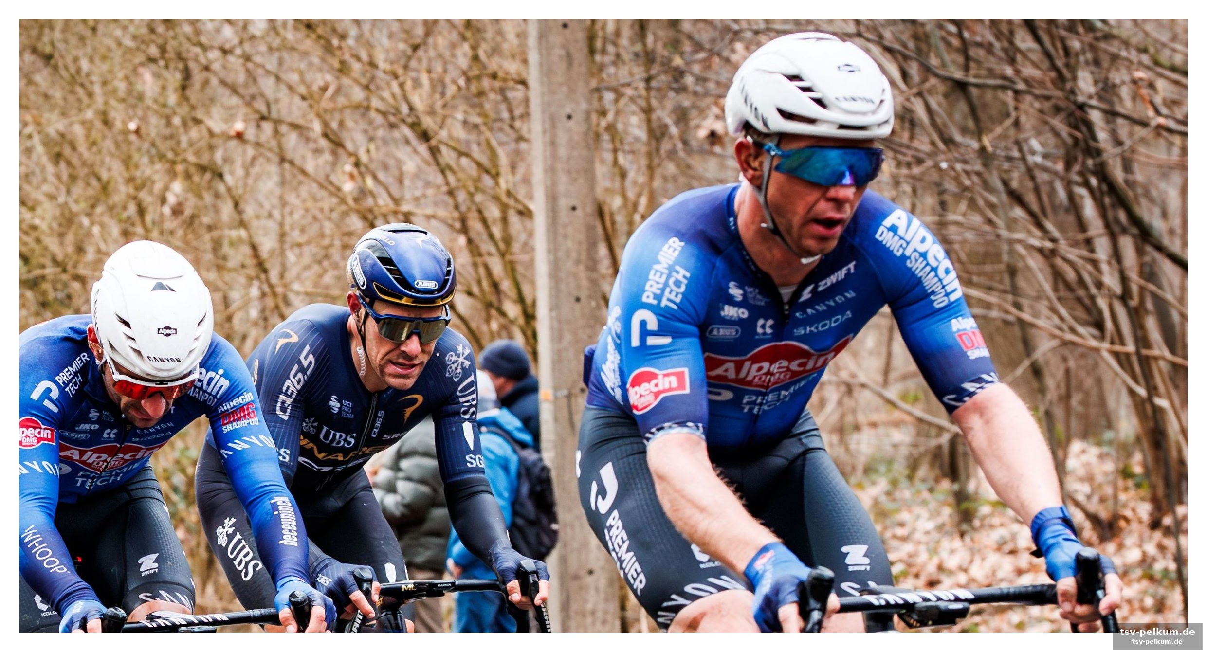 Zwei ehemalige sieger im peloton