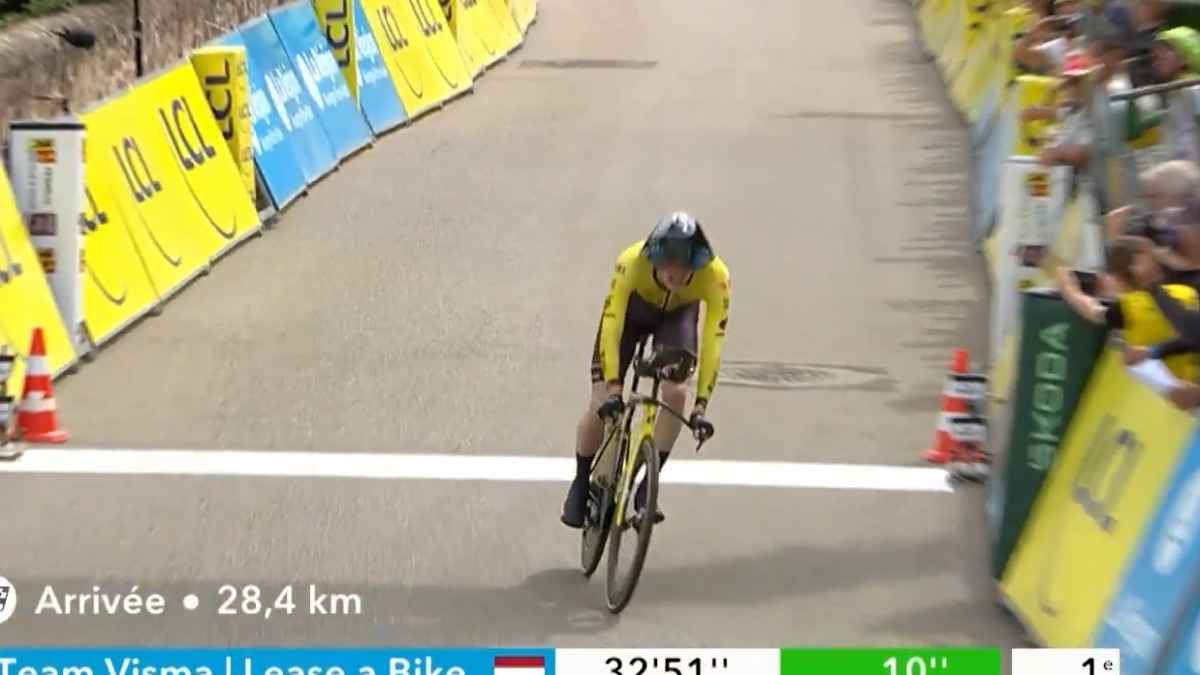 Visma-lease a bike dominiert: historisches zeitfahren in auvergne-rhône-alpes!