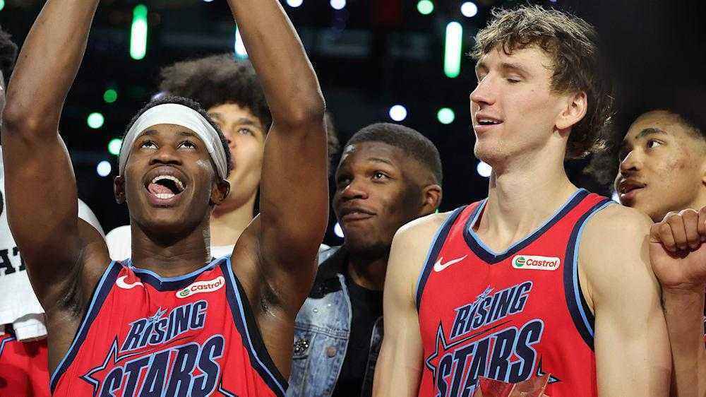 V.j. edgecombe führt team vince zum triumph bei der rising stars challenge