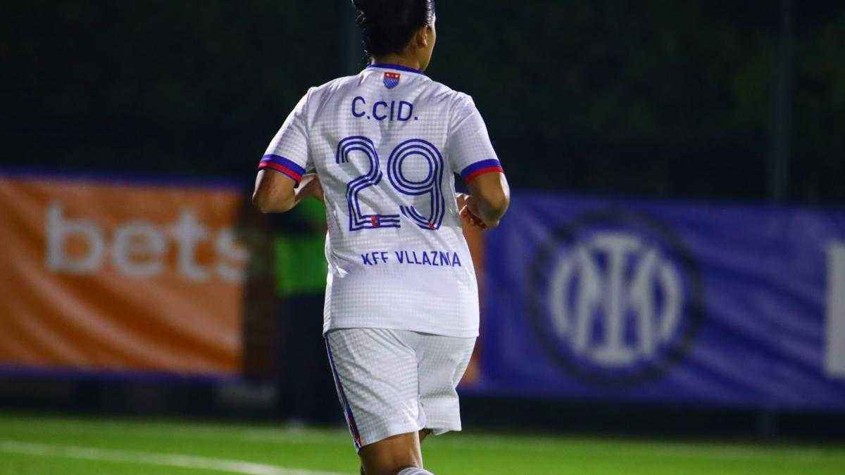Vllaznia albanien: fußballerin claudia cid kämpft nach kreuzbandriss um ihre zukunft