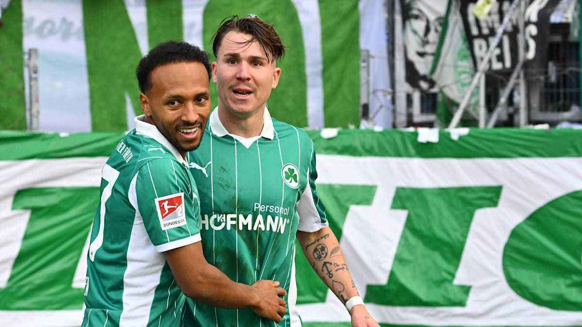 Vogel lässt fürth aufstehen: vier punkte luft, jetzt jagt der kleeblatt-klub den ksc