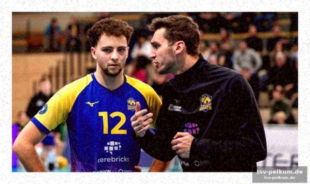 Volley goats kämpfen, aber königs wusterhausen hat das glück auf ihrer seite