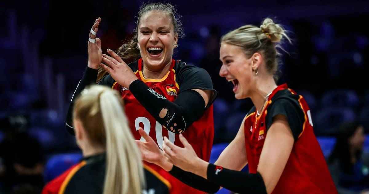 Volleyball-team feiert erfolgreichen start ins länderspiel-sommer!