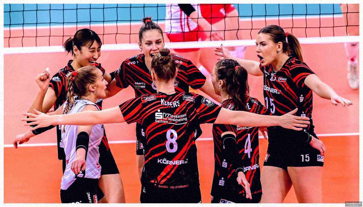 Dresdner sc dominiert in aachen