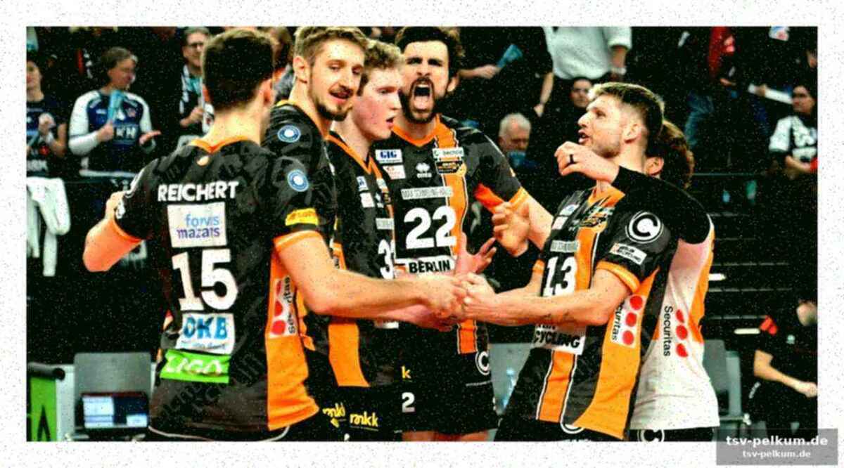 Dominanz in der hauptstadt: volleys setzen sich durch