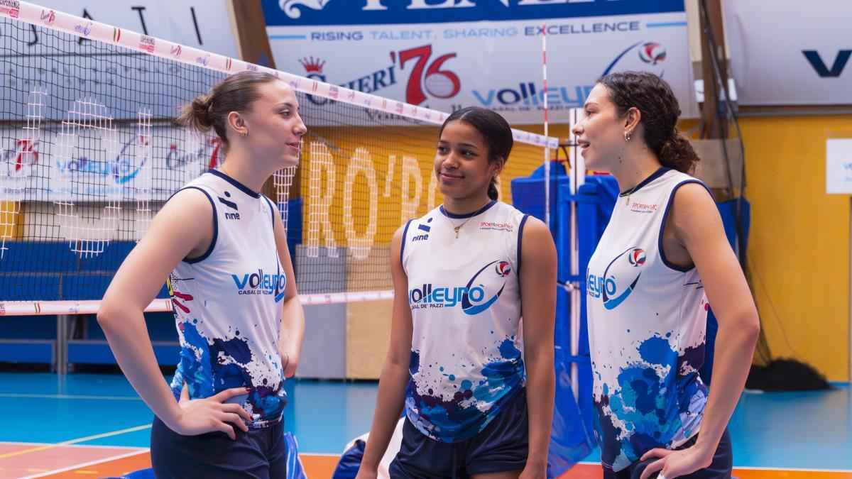 Volley-talente im aufschwung: drei töchter folgen dem ruf der eltern