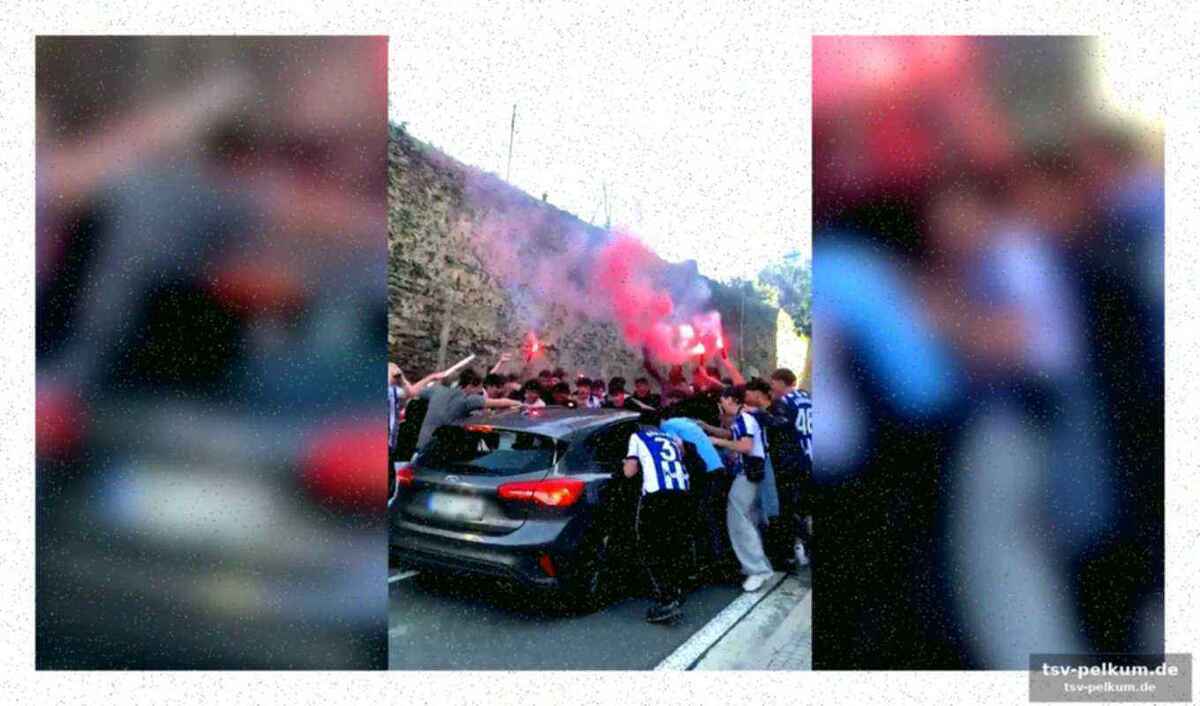 Der 19-jährige im fan-fieber